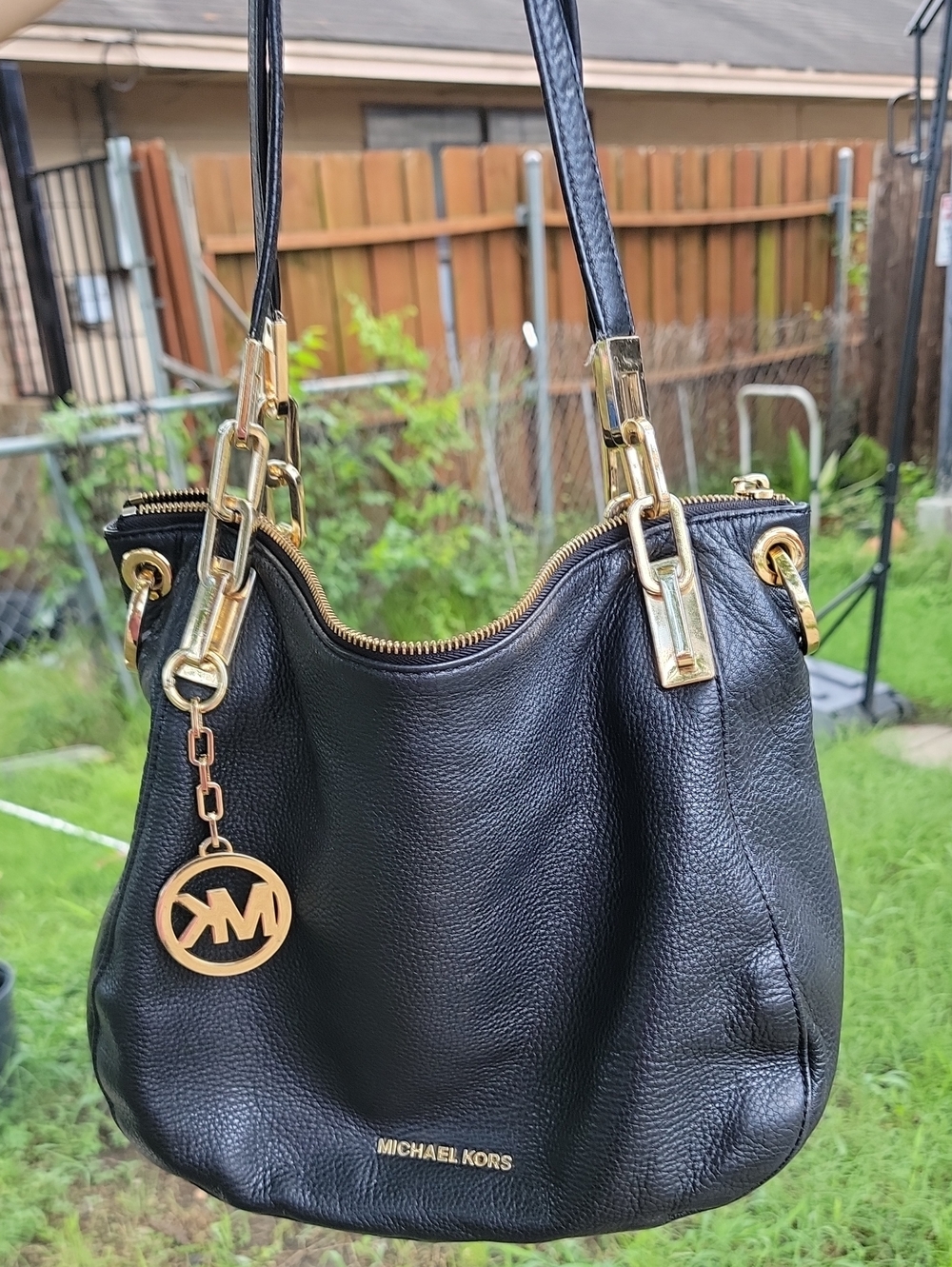Michael Kors Lwather Bag Used
